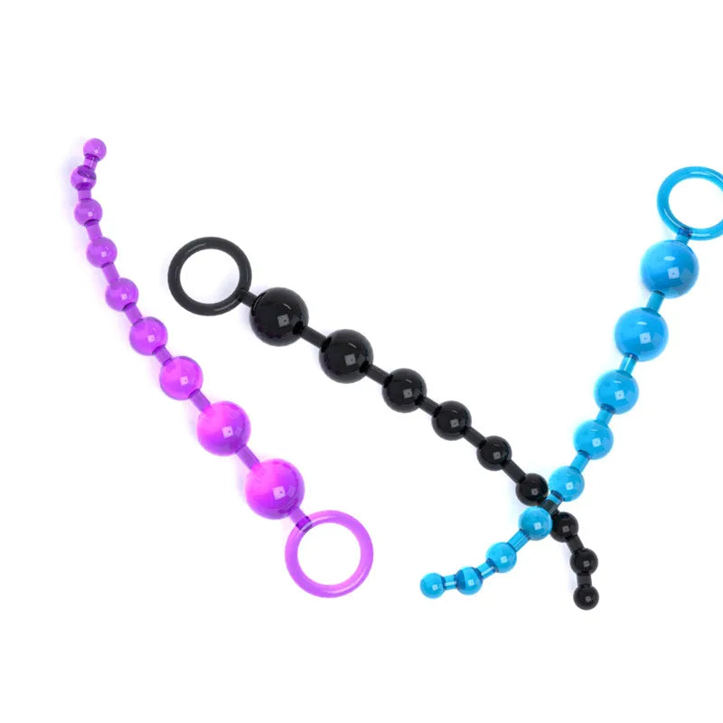 Booty Silicone Anal Beads - Sex Toys for Women