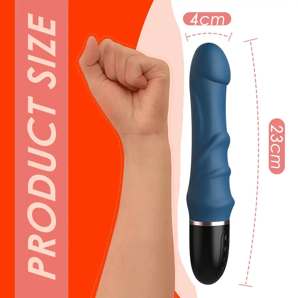 Soft Silicone Vibrator Dildo - Sex Toys for Women