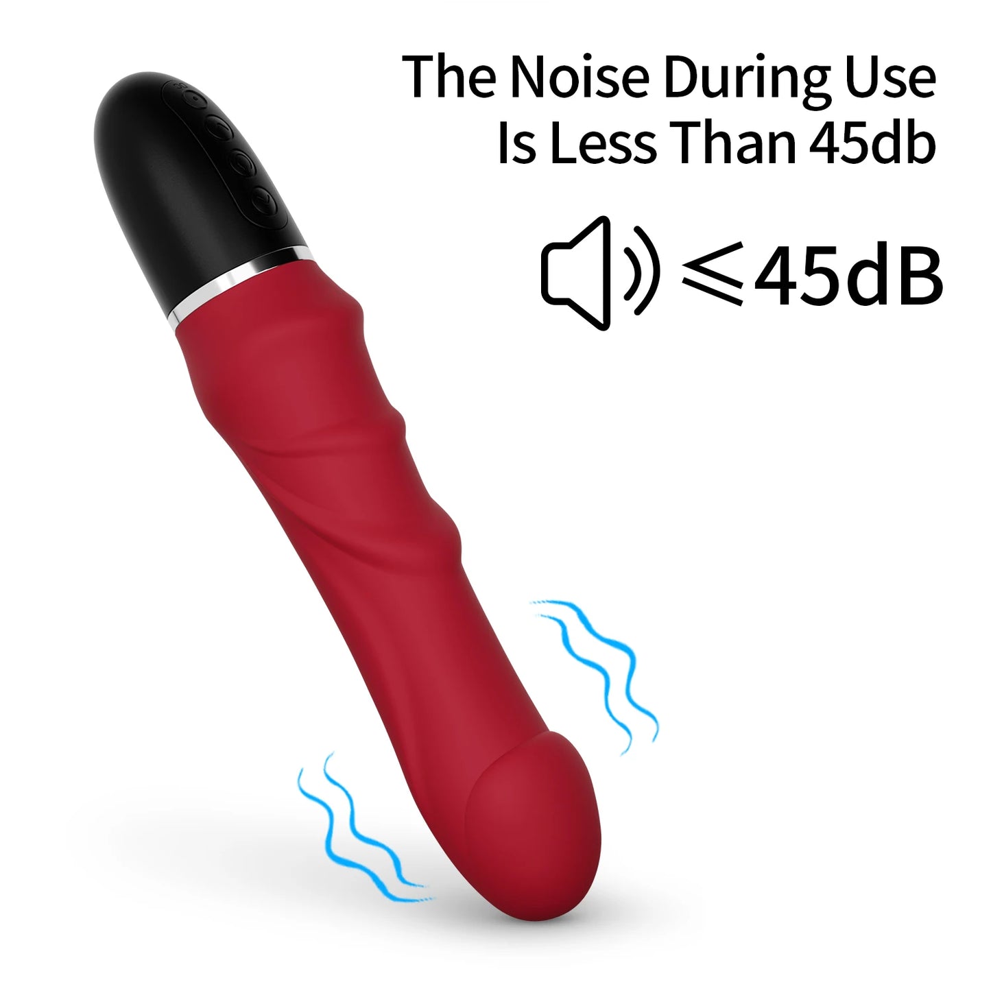 Soft Silicone Vibrator Dildo - Sex Toys for Women