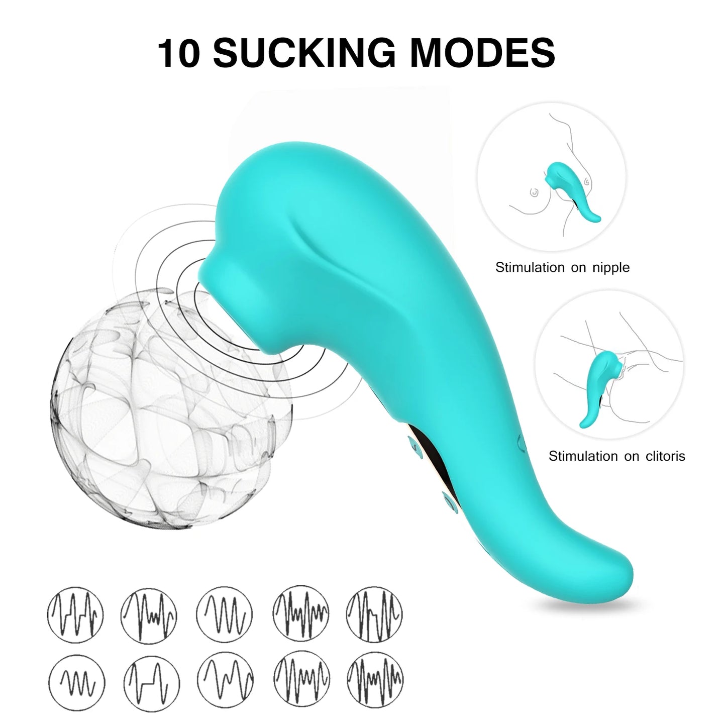 Clitoral Sucker Vibrator - Sex Toys for Women