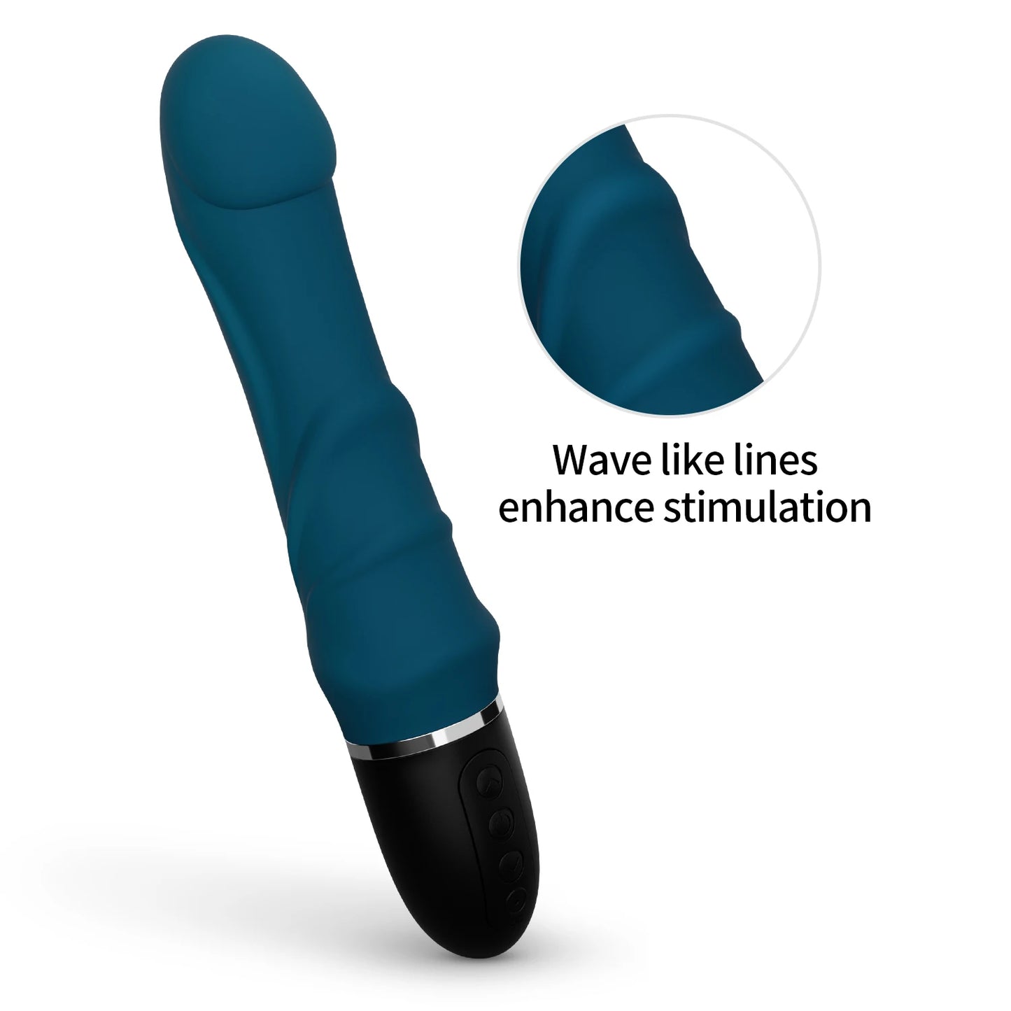 Soft Silicone Vibrator Dildo - Sex Toys for Women